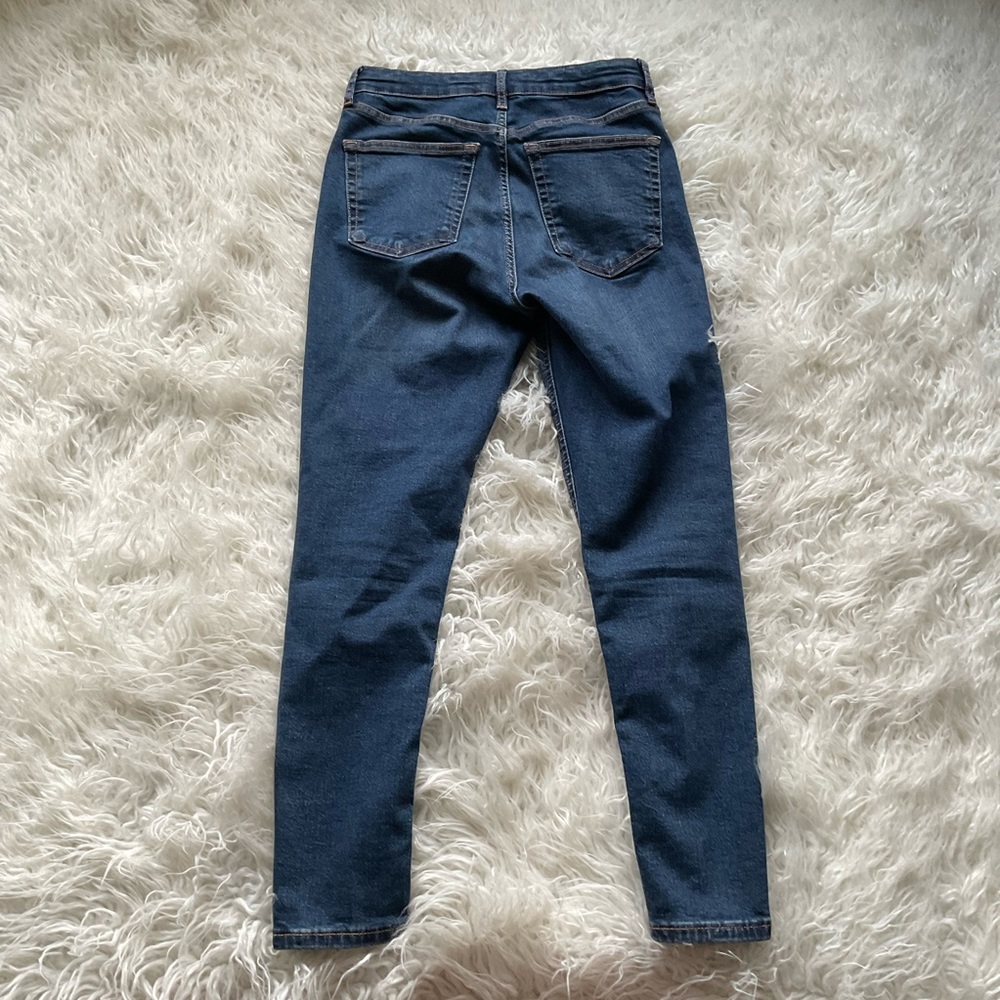 Topshop Jamie High Rise Skinny‎ Ankle Jeans - Picture 5 of 8
